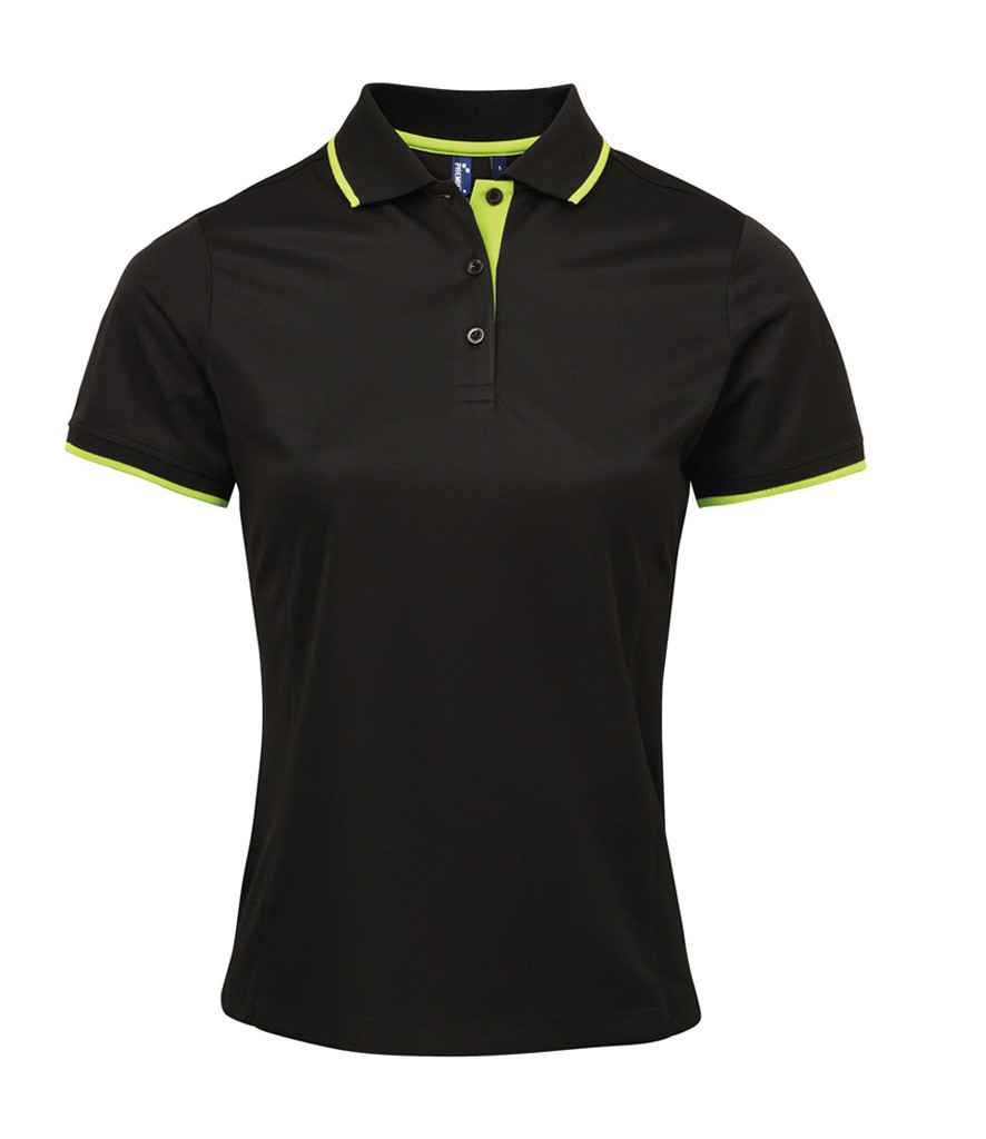 PR619 Black-Lime Green Front
