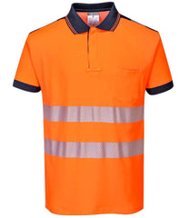 PW1003 Orange-Black Front