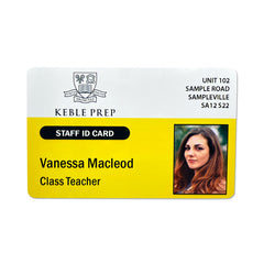 Photo ID Badges - Double Sided - Landscape