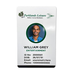 Photo ID Badges - Single Sided - Portrait