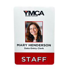 Photo ID Badges - Double Sided - Portrait