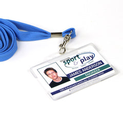 Photo ID Badges - Single Sided - Landscape