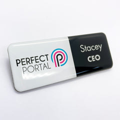 Premium Name Badges - Rectangular