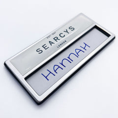 Reusable Name Badges