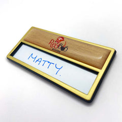 Reusable Name Badges