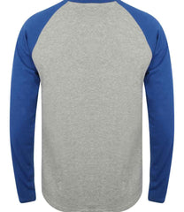 SF271 Heather Grey/Royal Back