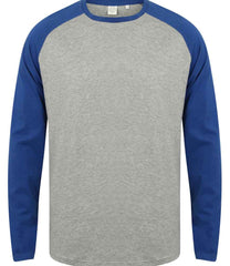 SF271 Heather Grey/Royal Front