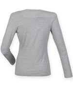 SK124 Heather Grey Back