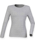 SK124 Heather Grey Front