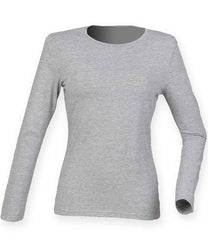 SK124 Heather Grey Front