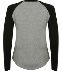 SK271 Heather Grey/Black Back