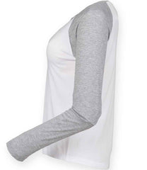 SK271 White/Heather Grey Left