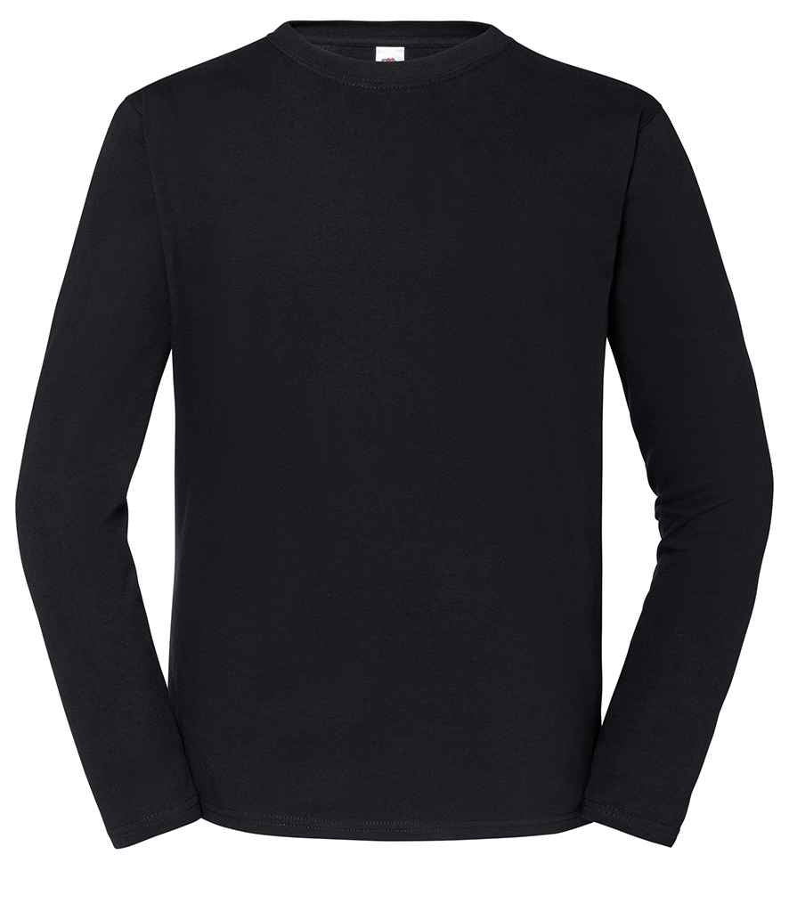SS624 -Fruit Loom Iconic 195 Premium Long Sleeve T-Shirt