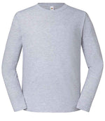SS624 -Fruit Loom Iconic 195 Premium Long Sleeve T-Shirt