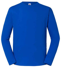 SS624 -Fruit Loom Iconic 195 Premium Long Sleeve T-Shirt