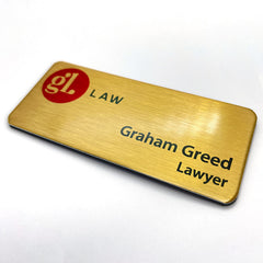 Standard Name Badges - Rectangular