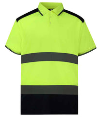 YK017 Yellow-Navy Front