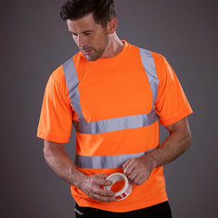 YK010 - Hi-Vis Short Sleeve T-Shirt