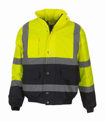 Two Tone Hi-Vis Bomber Jacket