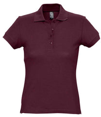 11338 - Ladies Passion Cotton Pique Polo Shirt - Purple | Pinks | Red | Yellow