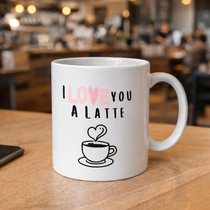 I love you a Latte - Mug