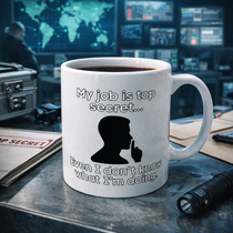 My Job is Top Secret… Even I Don’t Know What I’m Doing - Mug