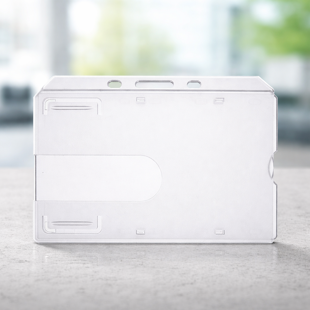 Enclosed ID Badge Holder - Landscape