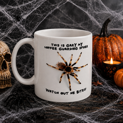 Coffee Guarding Spider - Mug