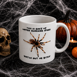 Coffee Guarding Spider - Mug