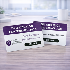 Conference Cards - Double Sided - Landscape