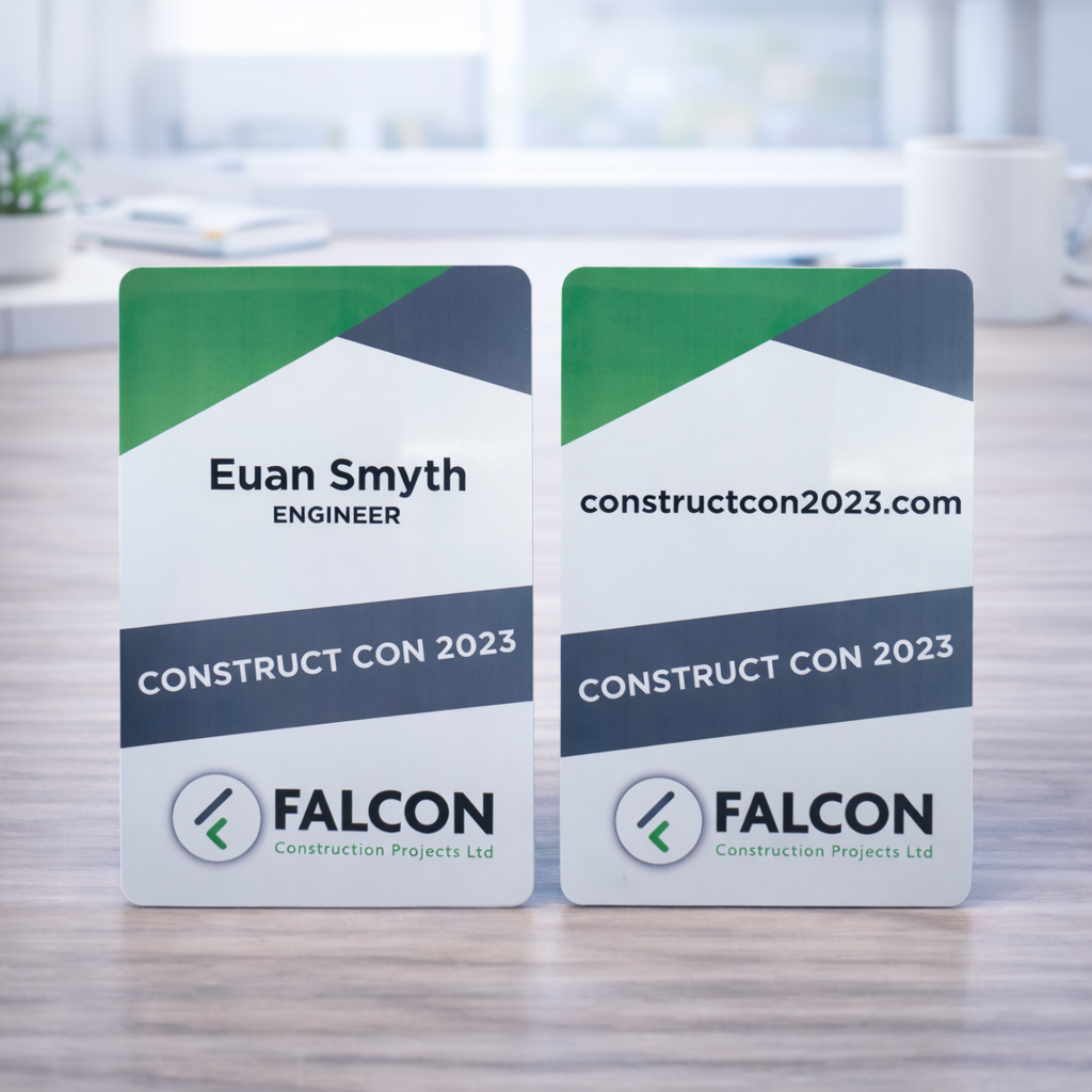 Conference Cards - Double Sided - Portrait – Imagin Products Ltd