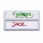 Reusable Name Badges - Window Insert