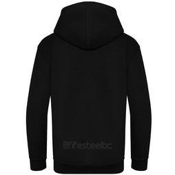 JH201BFSB - Fife Steel Basketball Club Kids Stealth Hoodie