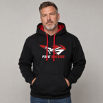 Fife Bikers Contrast Hooded Sweatshirt