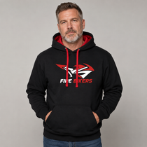 Fife Bikers Contrast Hooded Sweatshirt