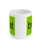 brat Green Square - Mug