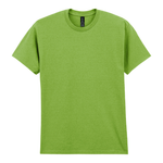 Green t-shirt on a white background