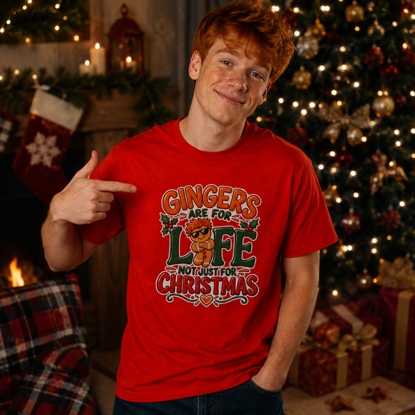 Gingers are for life, not just for Christmas - Festive T-Shirt