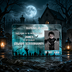 Guising - Halloween ID Cards