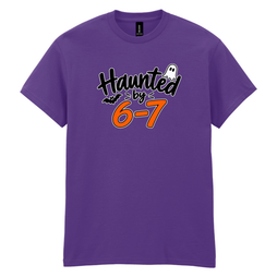 Haunted by 6-7 – Kids Halloween T-Shirt
