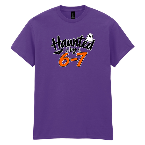 Haunted by 6-7 – Kids Halloween T-Shirt