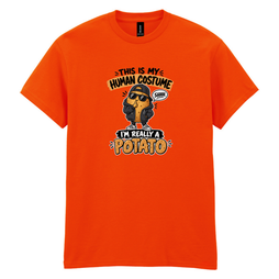 This Is My Human Costume, Shh, I’m Really a Potato – Unisex Halloween T-Shirt
