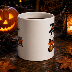 I'm with the witch - Halloween Mug