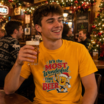 It’s the most wonderful time for a beer - Festive T-Shirt