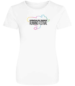 2025 KIRKCALDY PARKS RUNNING FESTIVAL -  Ladies Cool T-Shirt