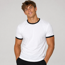 K508 - Fashion Fit Ringer T-Shirt
