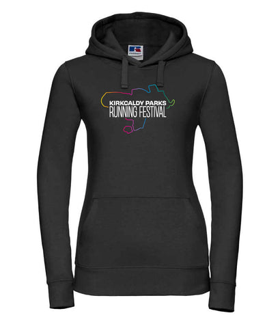 2025 KIRKCALDY PARKS RUNNING FESTIVAL HOODIE - LADIES FIT