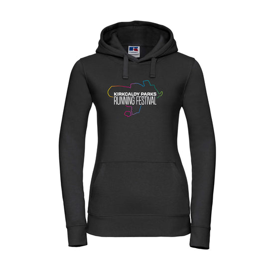 2026 KIRKCALDY PARKS RUNNING FESTIVAL HOODIE - LADIES FIT