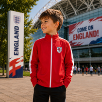 Kids England Tracksuit Top | World Cup 2026 Collection