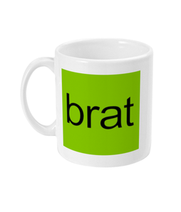 brat Green Square - Mug